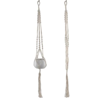 Conservatorio 41' H hanging macrame planter hanger CO2969275